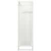 vidaXL Portant de bois chauffage blanc 25x25x80 cm