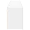 vidaXL Meubles TV muraux 2 pcs blanc 80x30x41 cm