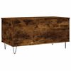 vidaXL Table basse Ch&ecirc;ne fum&eacute; 90x44,5x45 cm Bois d'ing&eacute;nierie