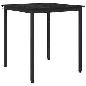 vidaXL Table de salle &agrave; manger / Table de repas 70 x 70 x 75 cm M&Eacute;TAL
