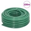 vidaXL Tuyau d'arrosage avec jeu de raccords vert 0,75" 100 m PVC