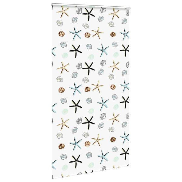 vidaXL Store enrouleur de douche avec cassette largeur du tissu 136 cm