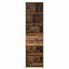 vidaXL Haut Armoire Bois Ancien 50 x 42,5 x 185 cm Bois d'ing&eacute;nierie