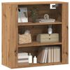 vidaXL Armoire murale ch&ecirc;ne artisanal 80x33x80 cm bois d'ing&eacute;nierie
