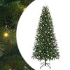vidaXL Sapin de No&euml;l artificiel avec 300 LED Vert 240 cm PE et PVC