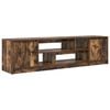 vidaXL Meuble TV ch&ecirc;ne fum&eacute; 188,5x41x50 cm bois d'ing&eacute;nierie