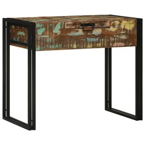 vidaXL Tables de maquillage pour chambre Bois massif de r&eacute;cup&eacute;ration