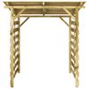 vidaXL Abri de stockage du bois de chauffage Bois de pin impr&eacute;gn&eacute;