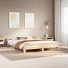 vidaXL Cadre de lit sans matelas 200x200 cm bois massif de pin