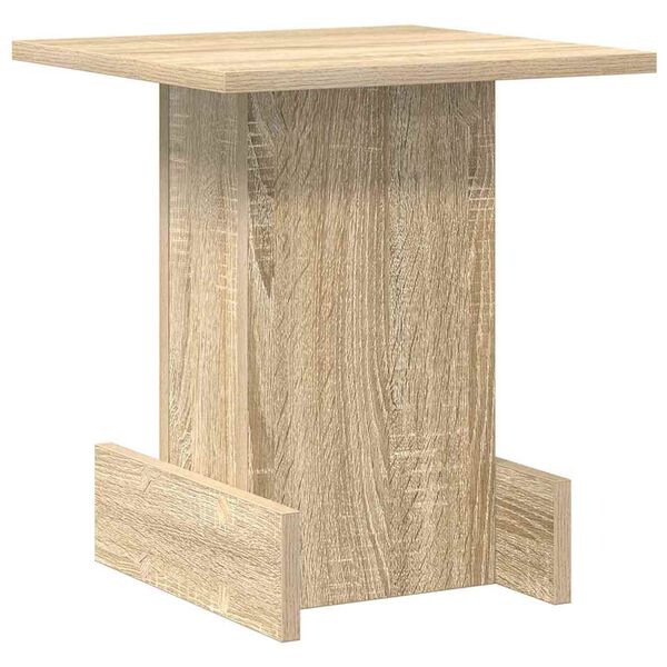 vidaXL Table d'appoint Ch&ecirc;ne Sonoma 35,5 x 35 x 40 cm
