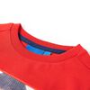 T-shirt pour enfants à manches longues rouge 140