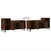 vidaXL Meuble TV Chêne marron 100x35x55 cm Bois d'ingénierie