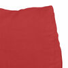 vidaXL Coussin de Dos Rouge 60 x 20 x 50 cm tissu