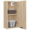 vidaXL Armoire de salle de bain murale Ch&ecirc;ne sonoma 32x20x67 cm