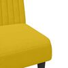 vidaXL Ensemble de canapés 2 pcs jaune velours
