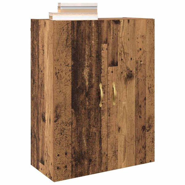 vidaXL Meuble mural Bois ancien 69,5 x 34 x 90 cm Bois d'ing&eacute;nierie