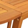 vidaXL Table de Jardin Marron 110 x 60 x 72 cm Bois d'acacia massif