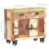 vidaXL Buffet 80x30x70 cm Bois de récupération solide