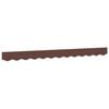 vidaXL Tissu de remplacement de cantonni&egrave;re d&rsquo;auvent ray&eacute; marron 300cm