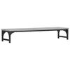 vidaXL Support de moniteur sonoma gris 85x23x15,5 cm bois d'ing&eacute;nierie