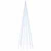 vidaXL Sapin de No&euml;l sur m&acirc;t de drapeau 732 LED Blanc froid 500 cm
