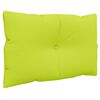 vidaXL Coussins de palette lot de 3 vert vif tissu