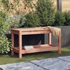 vidaXL Banc de jardin 82,5x35x45 cm bois massif Douglas