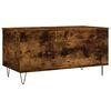 vidaXL Table basse Ch&ecirc;ne fum&eacute; 90x44,5x45 cm Bois d'ing&eacute;nierie