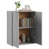 vidaXL Buffet Sonoma gris 60x30x75 cm Bois d'ing&eacute;nierie