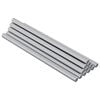 vidaXL Tige filet&eacute;e 900 pcs Argent&eacute; Acier
