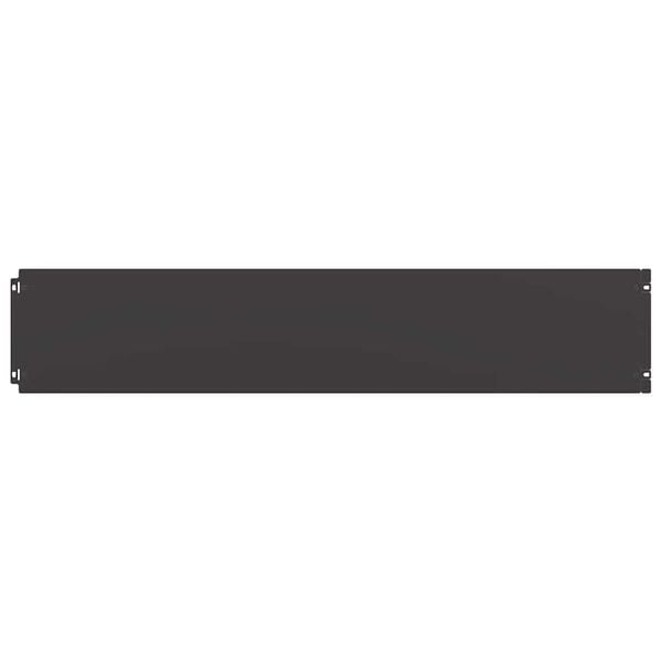 vidaXL Bordures de pelouse 30 pcs noir 20x103 cm acier lamin&eacute; &agrave; froid