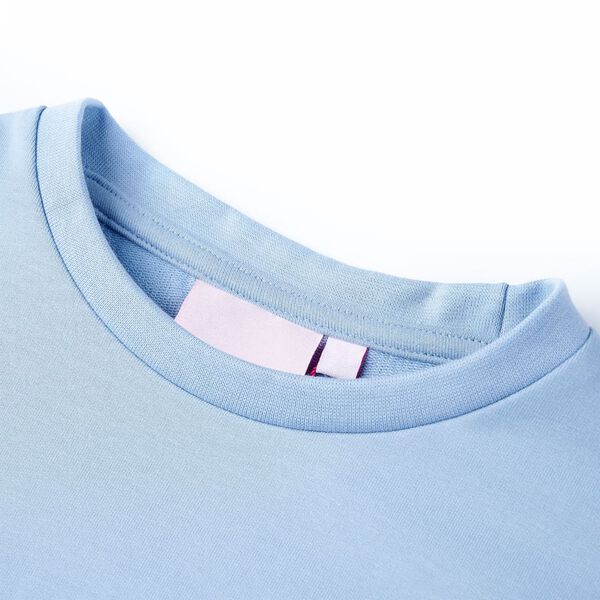 Sweatshirt pour enfants bleu 128