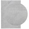 vidaXL Tapis IZA poils courts style scandinave gris 120x170 cm