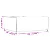 vidaXL Housses de salon de jardin 2 pcs 200x160x70 cm imperm&eacute;able 420D
