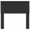 vidaXL T&ecirc;te de lit Ch&ecirc;ne noir 90 cm Bois d'ing&eacute;nierie