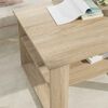 vidaXL Table basse Ch&ecirc;ne Sonoma 64 x 54 x 44 cm Bois d'ing&eacute;nierie