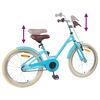 vidaXL V&eacute;lo pour Enfants 18 Pouces pour les 5-7 ans Bleu clair