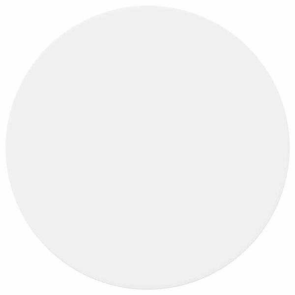 vidaXL Plateau de table Blanc 70 x 70 x 1,5 cm Bois d'ing&eacute;nierie