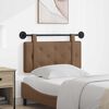 vidaXL T&ecirc;te de lit suspendue Cappuccino 80 cm Simili cuir