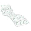 vidaXL Coussin de chaise longue motif de feuilles tissu oxford