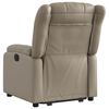 vidaXL Fauteuil inclinable Cappuccino Similicuir
