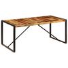 vidaXL Table de salle à manger 180x90x75 cm Bois de Sesham solide