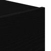 vidaXL Cabinet de chevet Ch&ecirc;ne noir 50 x 39 x 41 cm Bois d'ing&eacute;nierie