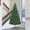 vidaXL Sapin de Noël Vert 400 cm PVC