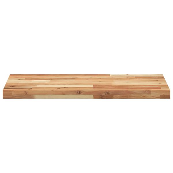 vidaXL &Eacute;tag&egrave;res flottantes 4 pcs 140x40x4 cm acacia massif &agrave; l'huile