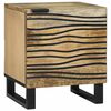 vidaXL Cabinet de chevet Marron 40 x 33 x 46 cm Bois d'acacia massif