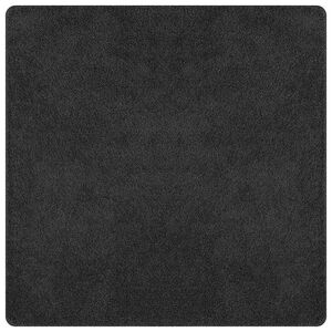 vidaXL Tapis Shaggy Anti-d&eacute;rapant Gris fonc&eacute; 160 x 160 cm PP