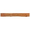 vidaXL &Eacute;tag&egrave;re murale rectangulaire massif acacia bordure assortie