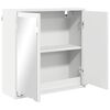 vidaXL Armoire Miroir de Salle de Bain Blanc 60 x 20 x 60 cm