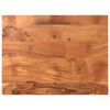 vidaXL Dessus de table 80x70x2,5 cm rectangulaire bois massif d'acacia